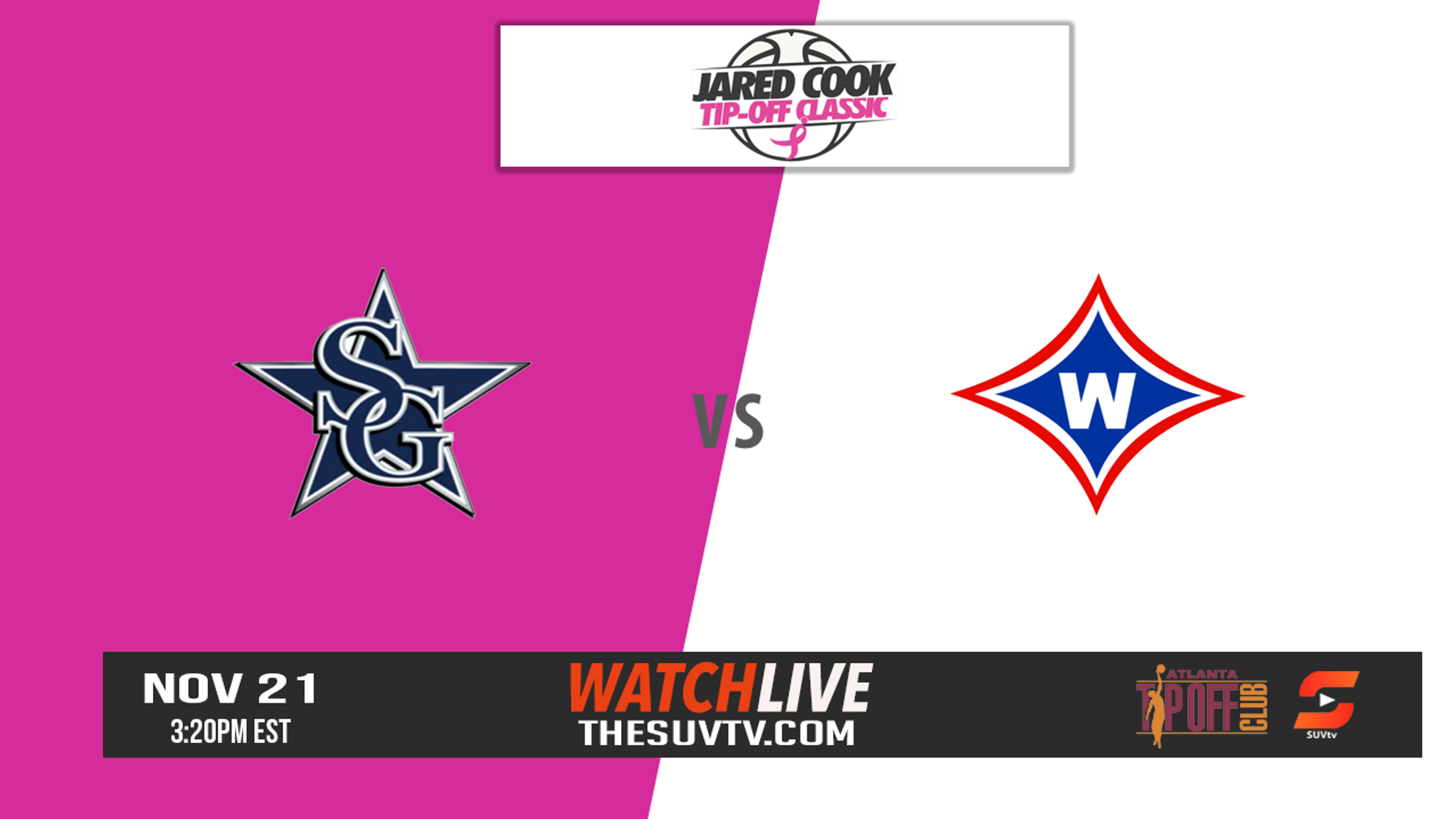 3:20pm - South Gwinnett vs. Walton